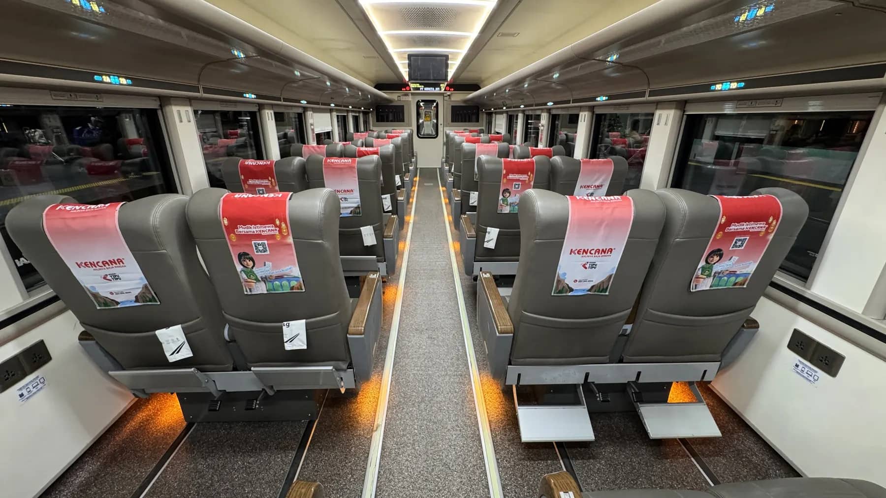 Train Branding — Kencana · Intercity train