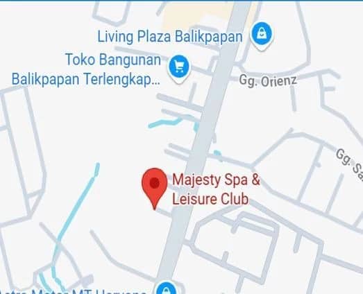 MT Haryono — Majesty Spa — Location map