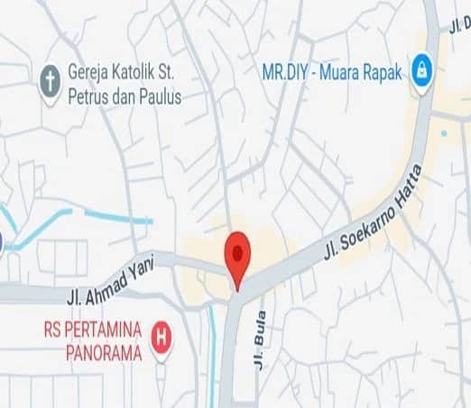 Simpang Ahmad Yani — Soekarno Hatta — Location map