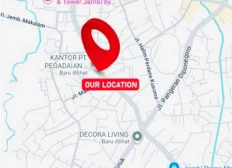 Ahmad Yani — Ramayana Cilegon — Location map